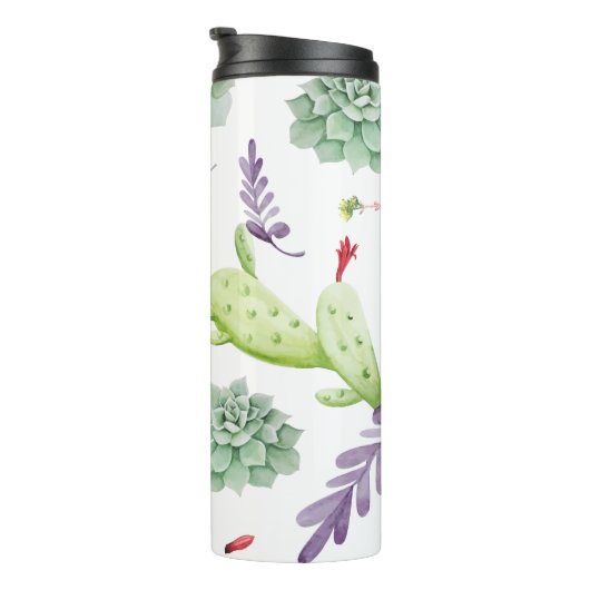 Cactuspatroon Thermosbeker (Geroteerd rechts)