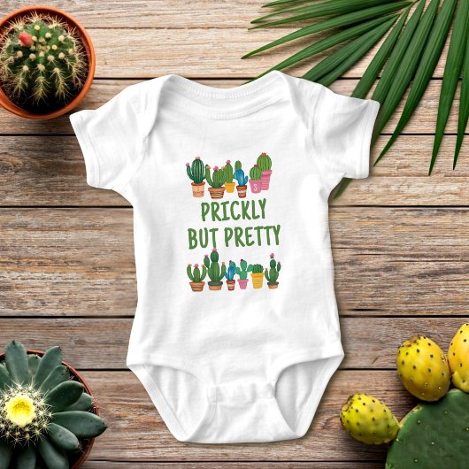 Cactusplanten stekelig maar mooi Baby Body Romper