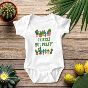 Cactusplanten stekelig maar mooi babybodysuit romper