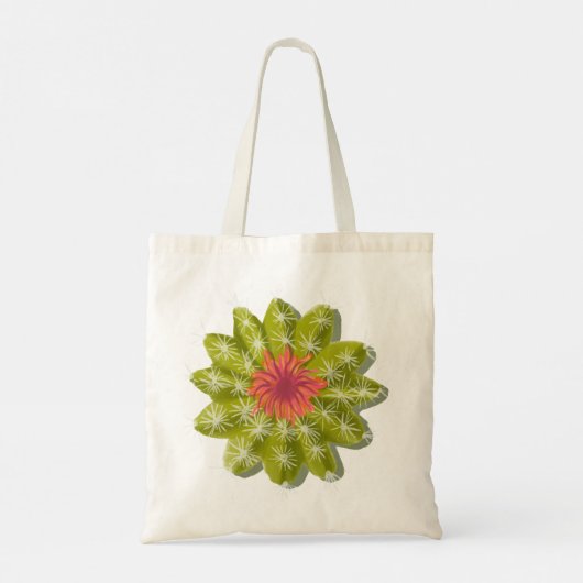 cactuspoederpuf tote bag (Achterkant)