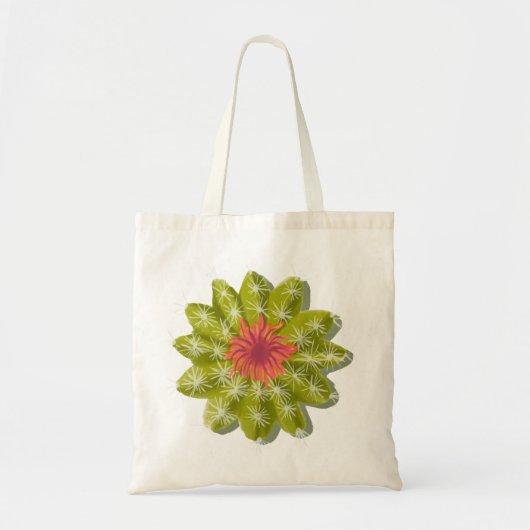 cactuspoederpuf tote bag (Voorkant)