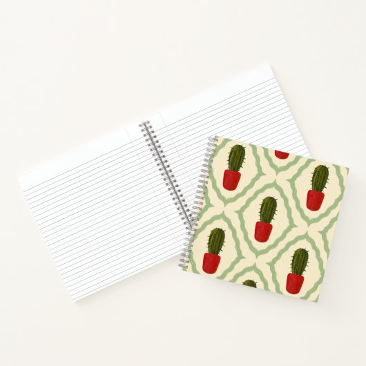 Cactuspot Notitieboek (Binnen)