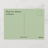Cactussen bij de haven in Monaco Briefkaart (Achterkant)