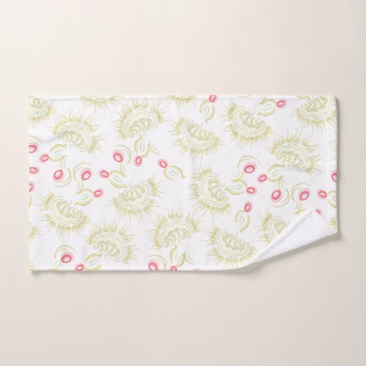 Cactussen bloemen Badset Bad Handdoek (Handdoek)