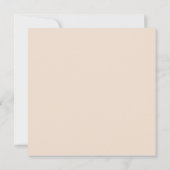 Cactussen bloemen bruids Fiesta uitnodiging (Achterkant)