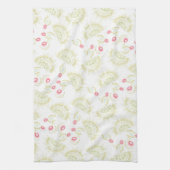 Cactussen bloemen theedoek (Verticaal)