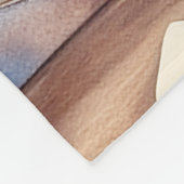 Cactussen en succulent fleece deken (Hoek)