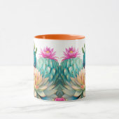 Cactussen en succulent mok (Midden)