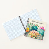 Cactussen en succulent notitieboek (Binnen)
