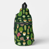 Cactussen en Succulent Wonderland Sling Bag (Voorkant)