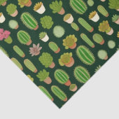 Cactussen en Succulent Wonderland Tissuepapier (Detail)