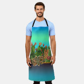 Cactussen en vetplanten Schort (Gedragen)