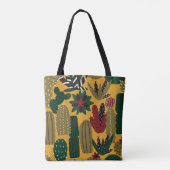Cactussen en vetplanten: tote bag (Achterkant)