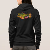 Cactussen in koffiebekers ontwerp hoodie (Achterkant)