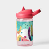 Cactussen in levendige kleuren waterfles (Links)