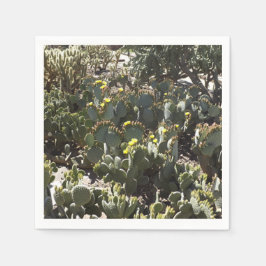 Cactussen papieren servet