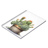 Cactussen Planten in Pot Notitieboek (Linkerzijde)