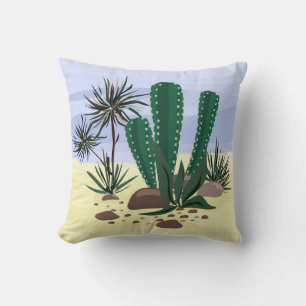 Cactussen, succulenten . kussen