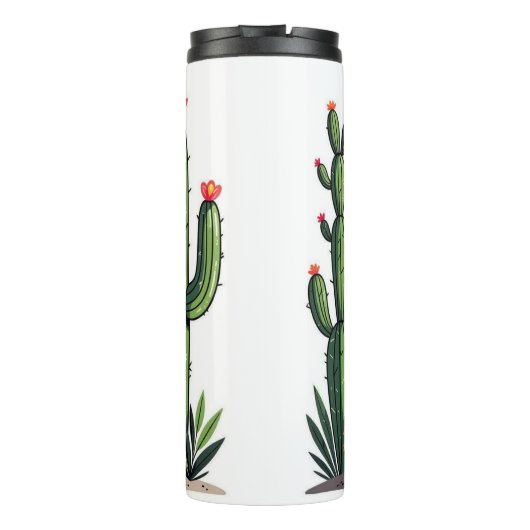 Cactussen Thermosbeker (Achterkant)