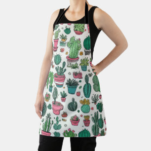 Cactussen vetplant schort