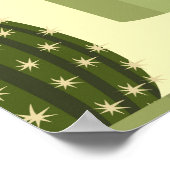 Cactussen, vetplanten:  kamerplanten. poster (Hoek)