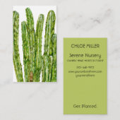 Cactussen Visitekaartje (Voorkant / Achterkant)