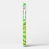Cactussen Waterverf: Bloemen Zomer Ornament. Case-Mate iPhone Case (Achterkant / Links)