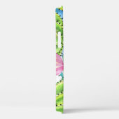 Cactussen Waterverf: Bloemen Zomer Ornament. Case-Mate iPhone Case (Achterkant / Rechts)