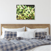 Cactusvijg Canvas Afdruk (Insitu (Slaapkamer))
