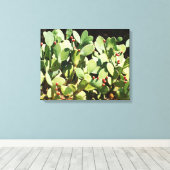 Cactusvijg Canvas Afdruk (Insitu (Houten vloer))