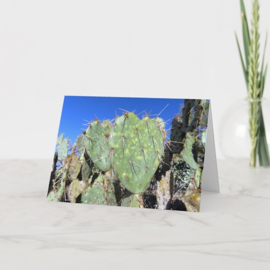 Cactusvijg Hartjes Kaart (Voorkant)