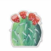 Cactusvijg Sticker (Voorkant)