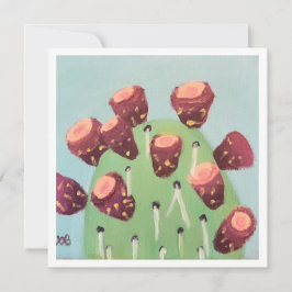 Cactusvijg woestijncactus kaart