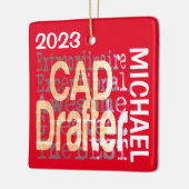 CAD-concept Buitengewoon aangepast Keramisch Ornament (Links)