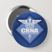 Cad CRNA (diamant) Ronde Button 4,0 Cm (Voorkant /achterkant)