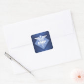 CAD FNP (diamant) Vierkante Sticker (Envelop)