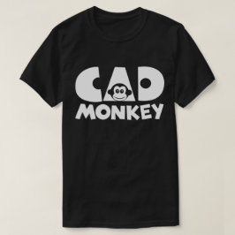 Cad Monkey Dark T-shirt