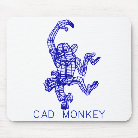 CAD MONKEY MUISMAT (Voorkant)