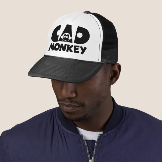 Cad Monkey Trucker Pet (In situ)