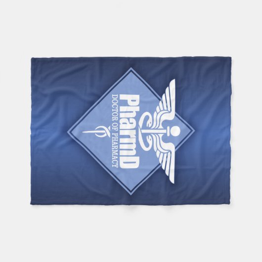 Cad PharmD (diamant) Fleece Deken (Voorkant (Horizontaal))