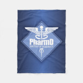 Cad PharmD (diamant) Fleece Deken (Voorkant)