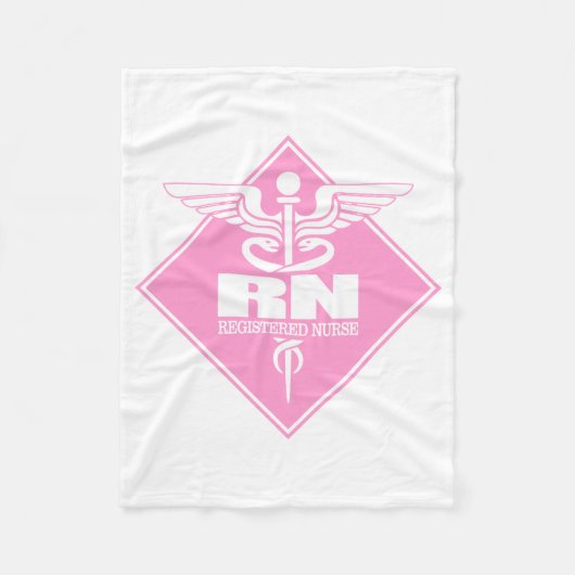 Cad RN (pk-diamant) Fleece Deken (Voorkant)