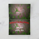 Cad van de Rit van de kerstman Feestdagen Kaart (Binnen)