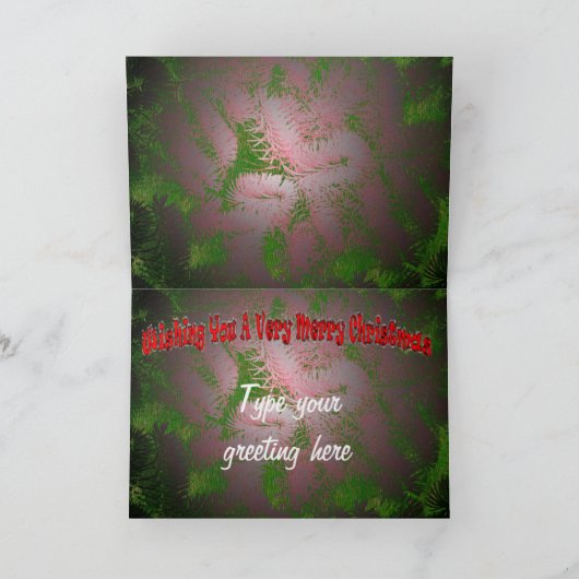 Cad van de Rit van de kerstman Feestdagen Kaart (Binnen)