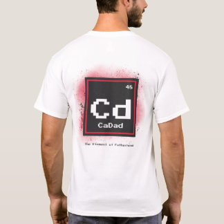 CADAD Het Element van Vaderdom Tshirt