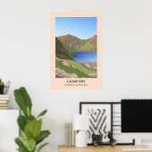 Cadair Idris Snowdonia Reisposter Poster (Thuiskantoor)