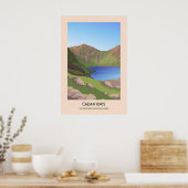 Cadair Idris Snowdonia Reisposter Poster (Keuken)