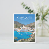 Cadaqués Spanje Briefkaart (Staand voorkant)
