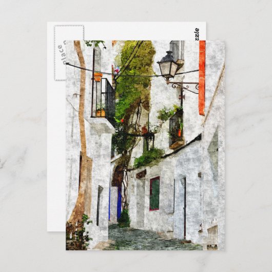 Cadaques, Spanje Briefkaart (Voorkant / Achterkant)