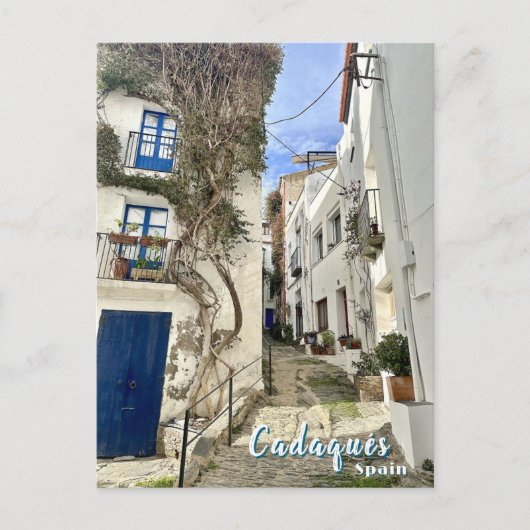 Cadaques Spanje Briefkaart (Voorkant)